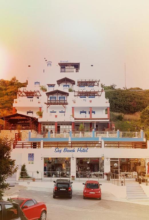 Sky Beach Hotel アギア・ガリニ エクステリア 写真